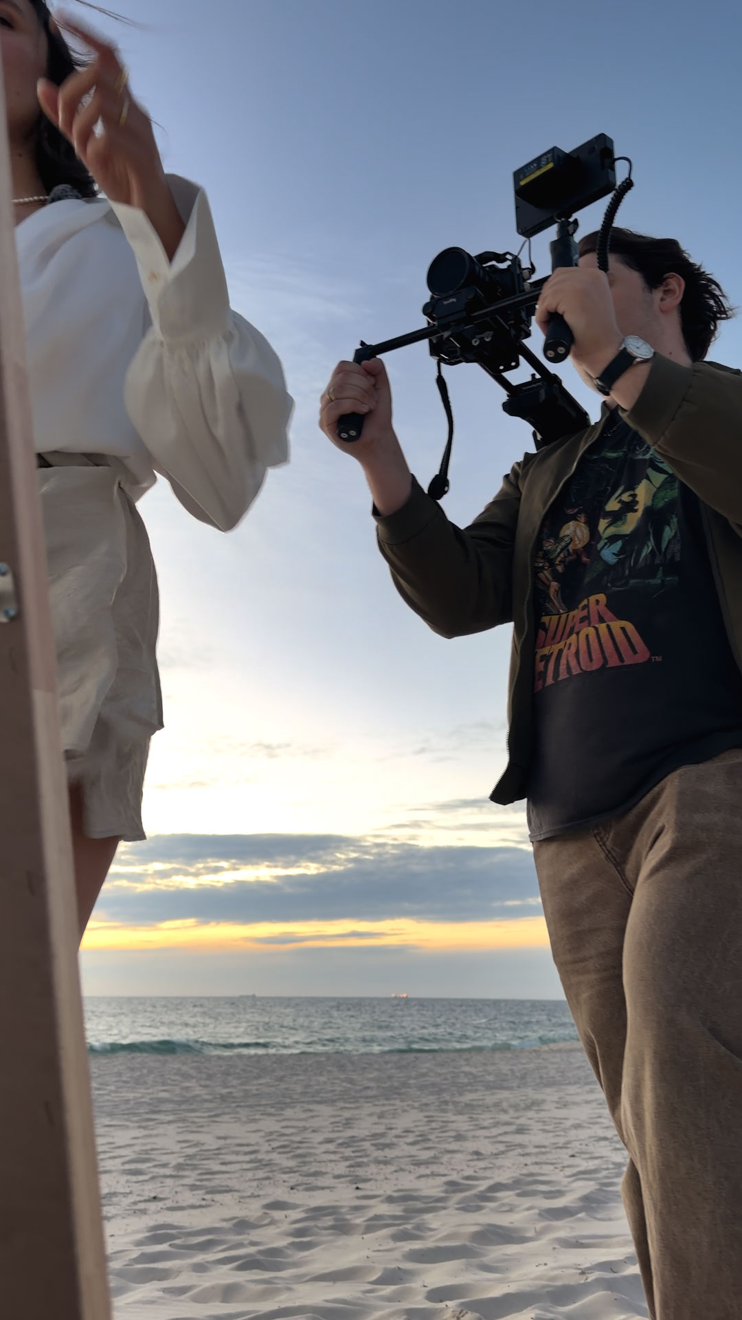 Behind the scenes, Walkabout shoot